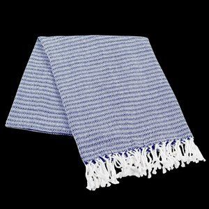 Stylish Luxury Hand Loomed Towel- Navy